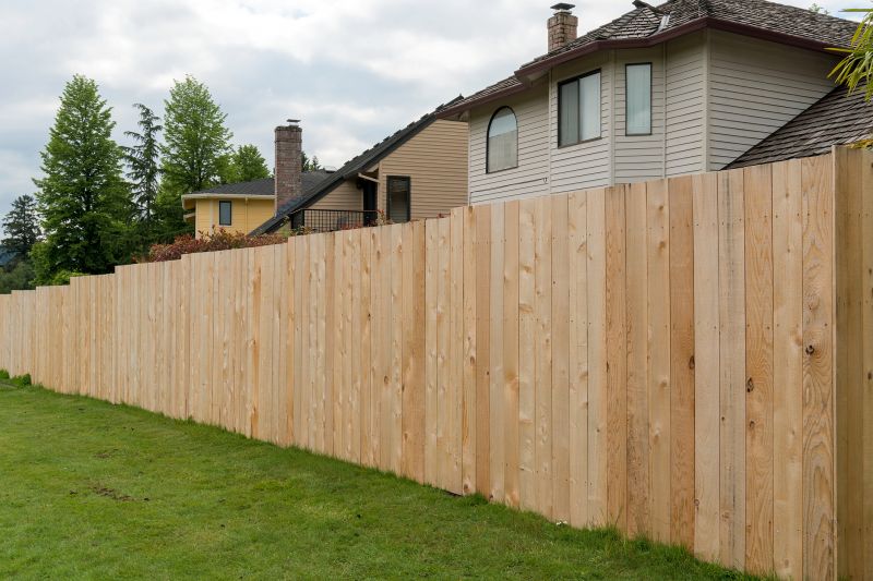 Residential Fence Completed
