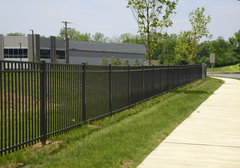 Commercial Fence Finished