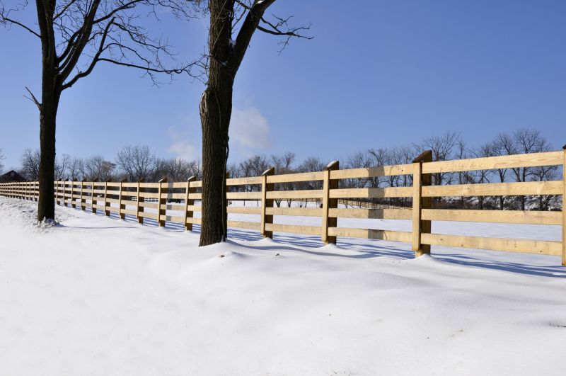 Winter Fence Repair
