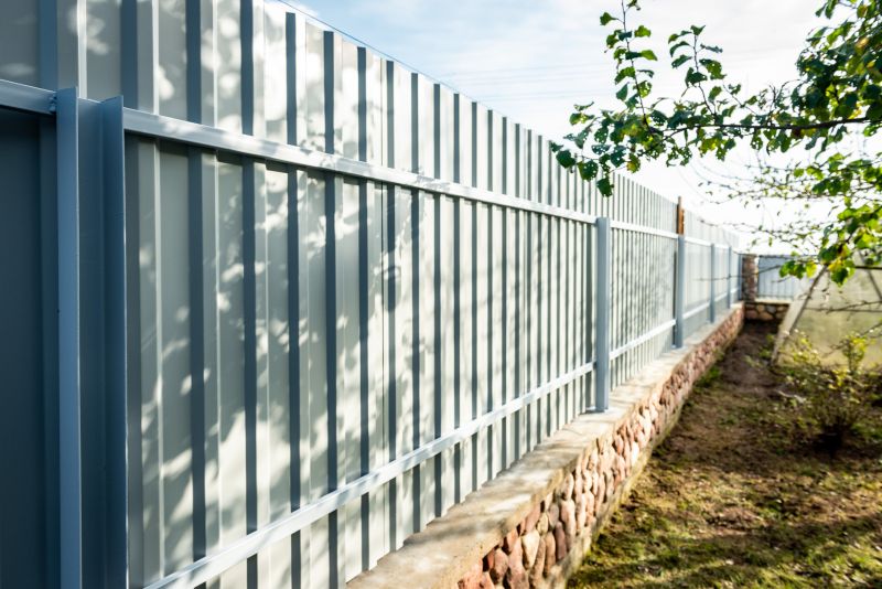 Galvanized Fence Installation