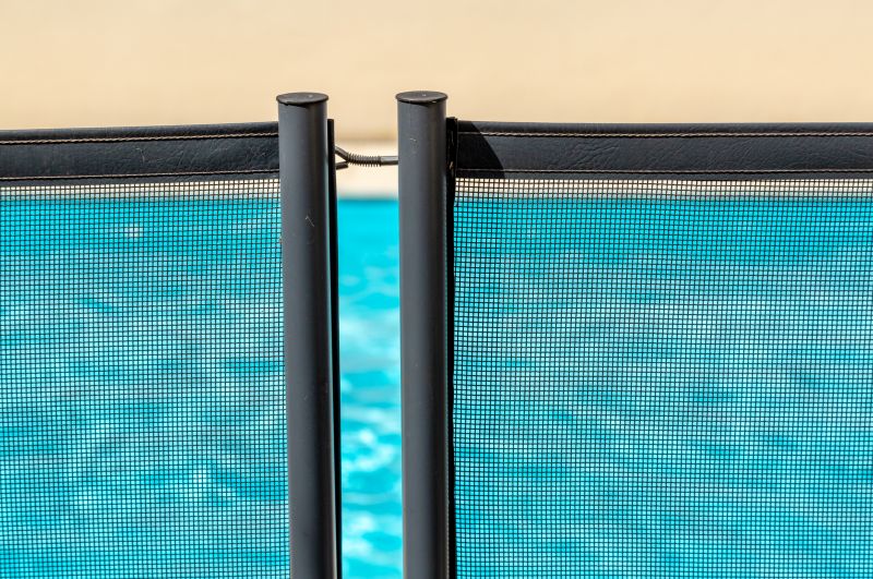 Poolside Mesh Fence
