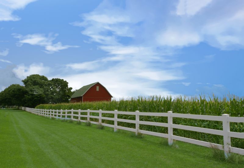 Vinyl Horse Fence Installation